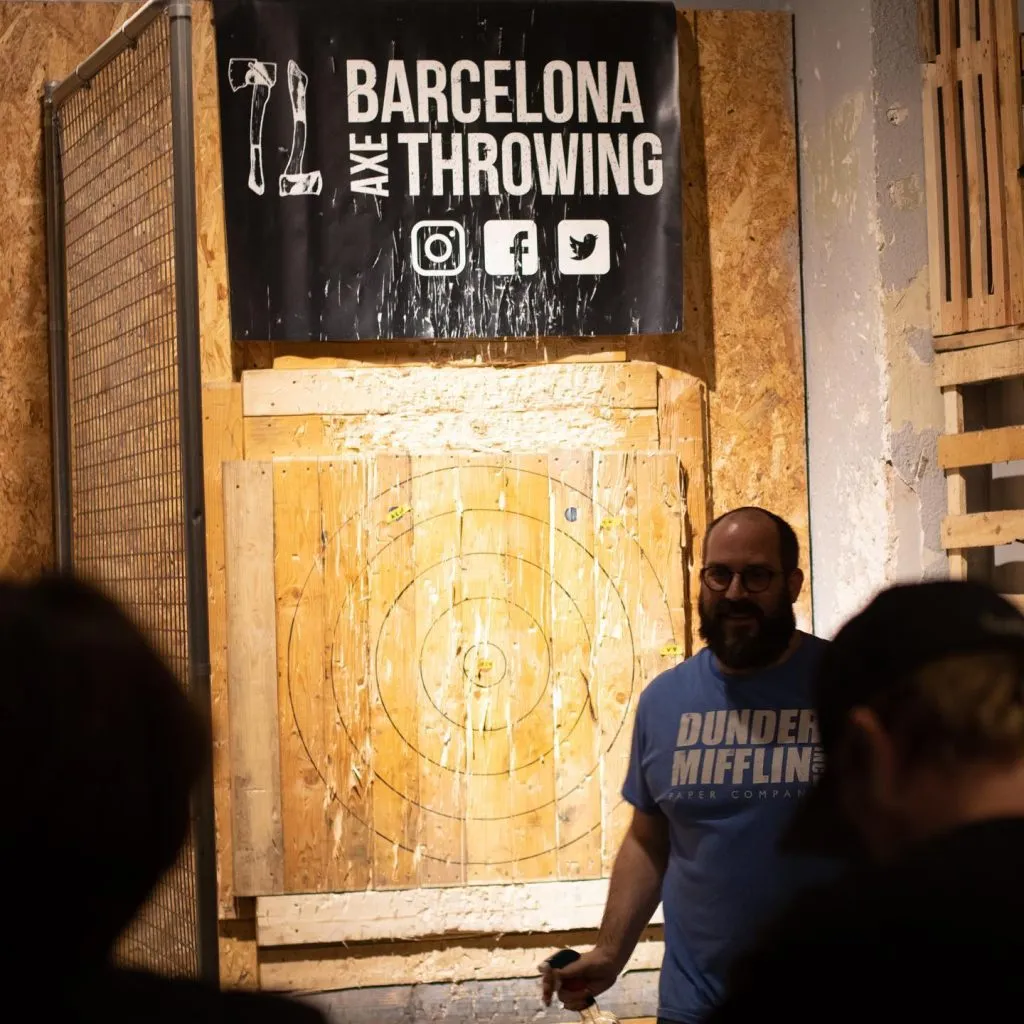 Axe throwing