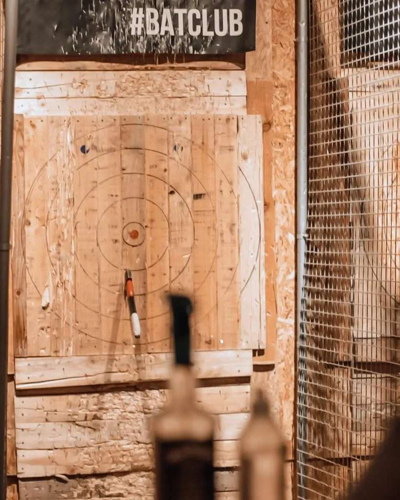 Axe throwing