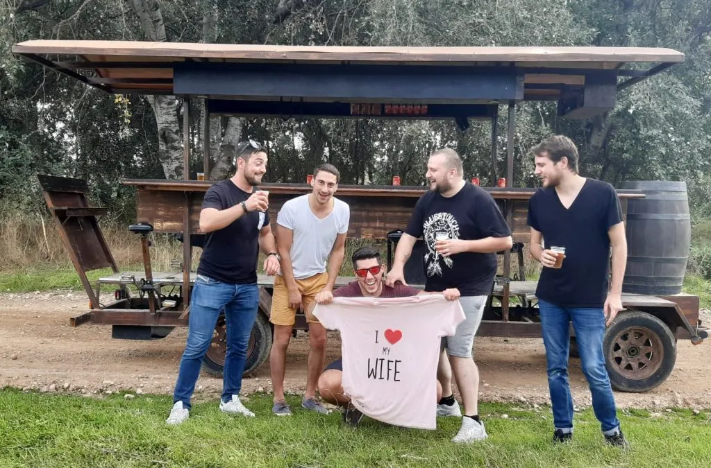 Beer bike barcelona