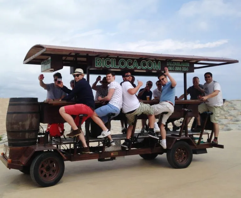Beer bike barcelona