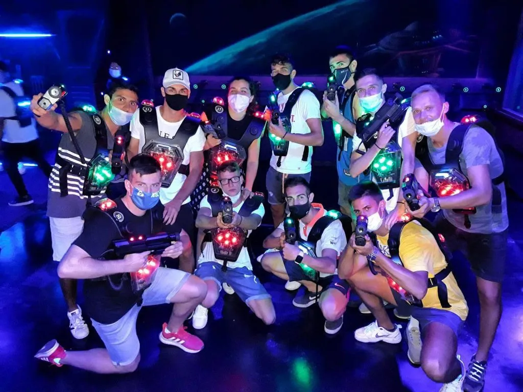 Indoor laser tag