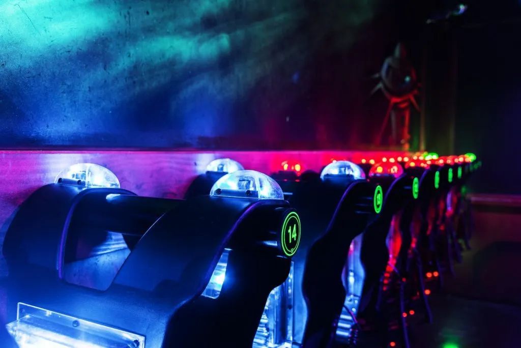 Indoor laser tag