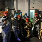 Indoor paintball