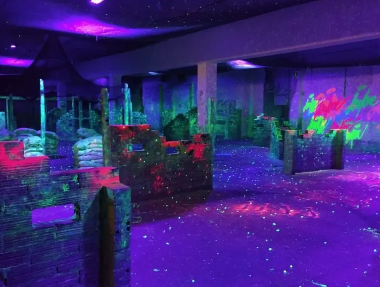 Indoor paintball