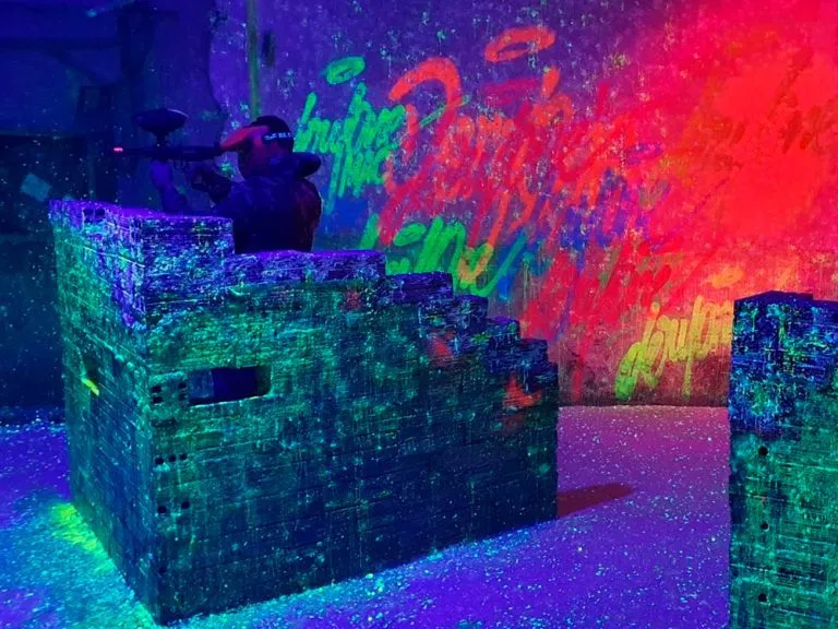 Indoor paintball