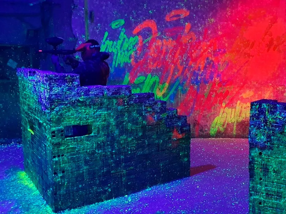 Indoor paintball